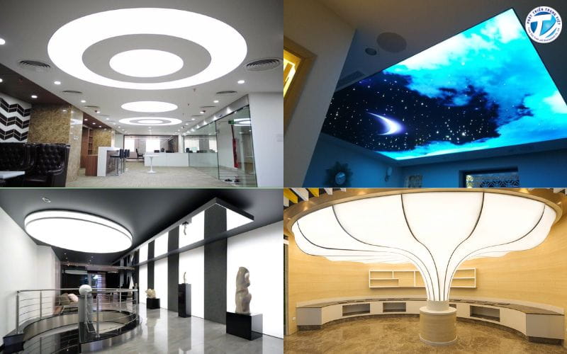 Ứng dụng đa dạng của trần xuyên sáng 